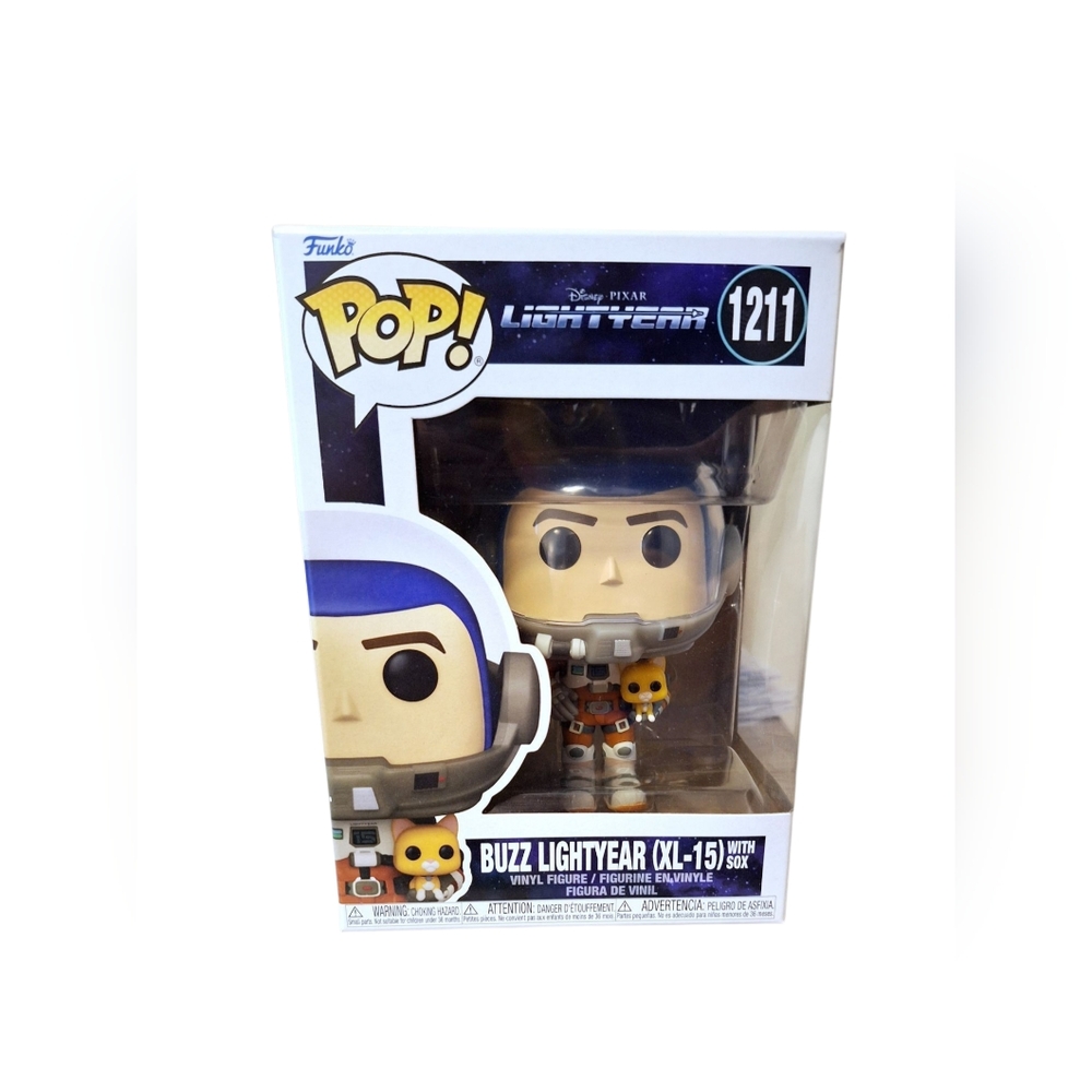 Disney Buzz Lightyear w/Sox (XL-15) Funko Pop #1211
